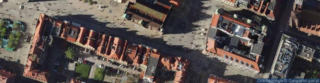Zdjęcie satelitarne Ratusz we Wrocławiu - wykusz 2