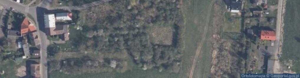 Zdjęcie satelitarne Recław - droga