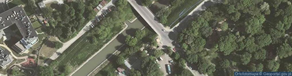 Zdjęcie satelitarne Retmanski bridge, Krakow, Poland