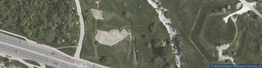 Zdjęcie satelitarne Rezerwat Bonarka a2