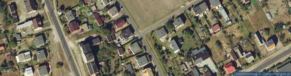 Zdjęcie satelitarne Rogowo planty1