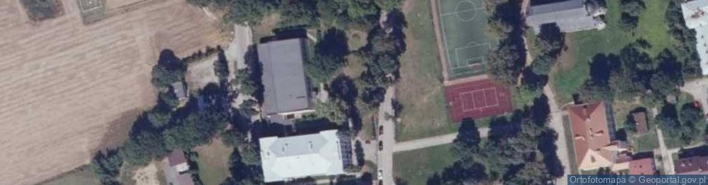 Zdjęcie satelitarne Rozanystok sanktuarium lewa nawa