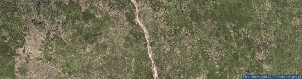 Zdjęcie satelitarne Rozsypaniec Halicz