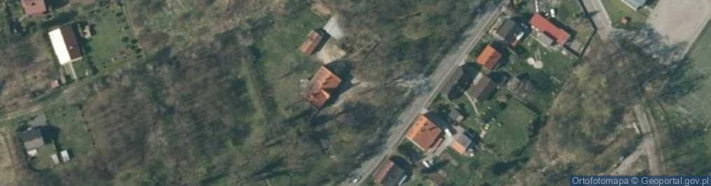 Zdjęcie satelitarne Rudy - Obelisk ku czci Juliusza Rogera