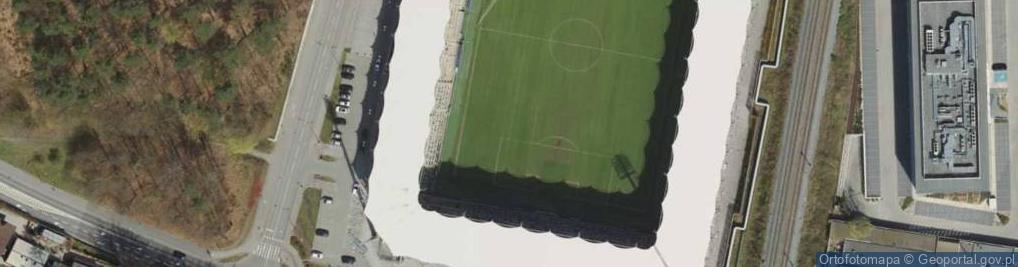 Zdjęcie satelitarne Rugby Club Arka Gdynia 2009
