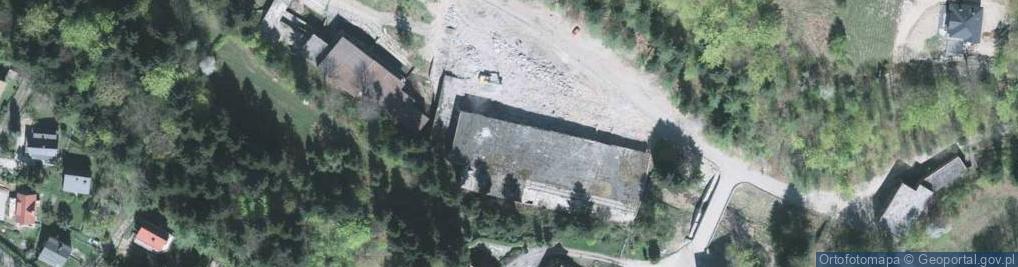 Zdjęcie satelitarne Ruiny Budynku