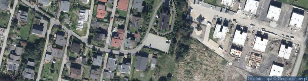 Zdjęcie satelitarne Rybnik kościół Katarzyny i MB Różańcowej2 09.08.09 p