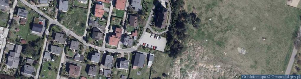 Zdjęcie satelitarne Rybnik kościół Katarzyny i MB Różańcowej5 09.08.09 pl