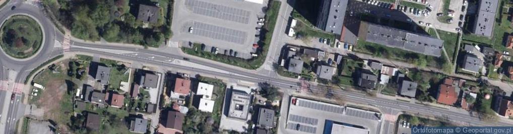 Zdjęcie satelitarne Rybnik osiedle Nowiny Budowlanych 09.08.09 p