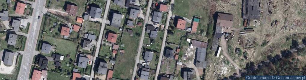 Zdjęcie satelitarne Rybnik Wielopole komin 09.08.09 p