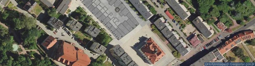 Zdjęcie satelitarne Rynek w Lubinie2
