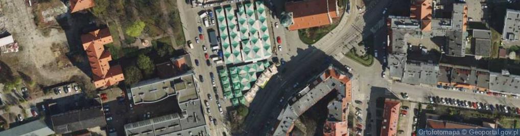 Zdjęcie satelitarne Rynek Wildecki Poznan