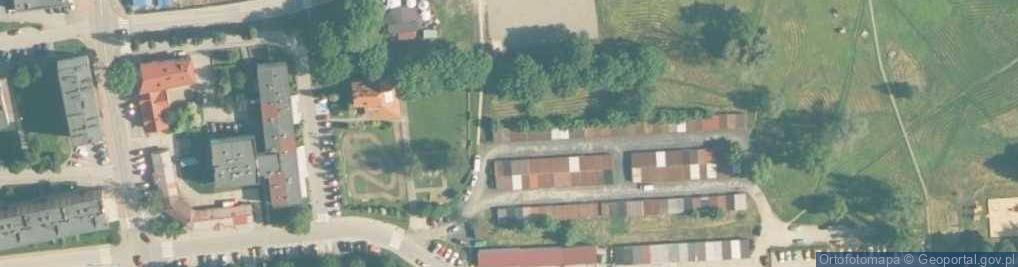 Zdjęcie satelitarne Rzym inn Sucha Beskidzka