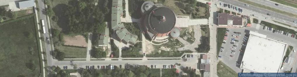 Zdjęcie satelitarne Sanctuary of the Holy Family in Kraków