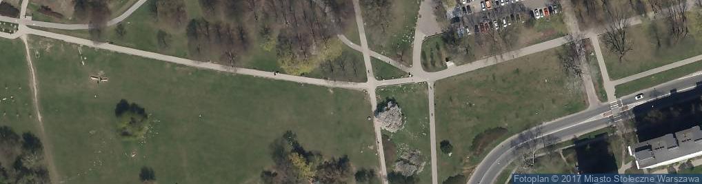 Zdjęcie satelitarne Sciezka kapuscinskiego