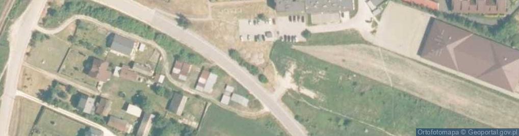Zdjęcie satelitarne Sędziszów kościół Brata Alberta
