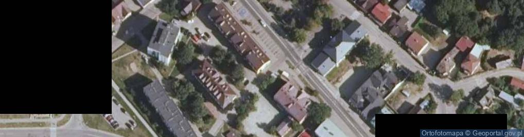 Zdjęcie satelitarne Sejny urzad miasta
