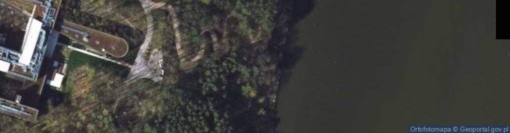 Zdjęcie satelitarne Serock, Jadwisin, cesta kolem jezera II