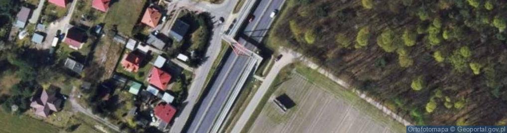Zdjęcie satelitarne Serock, Jadwisin, silnice z Legionowa