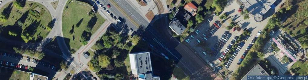 Zdjęcie satelitarne Siemianowice Śląskie-muzeum miejskie