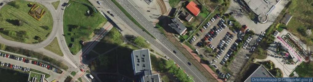 Zdjęcie satelitarne Siemianowice Śląskie - Szpital Miejski 01