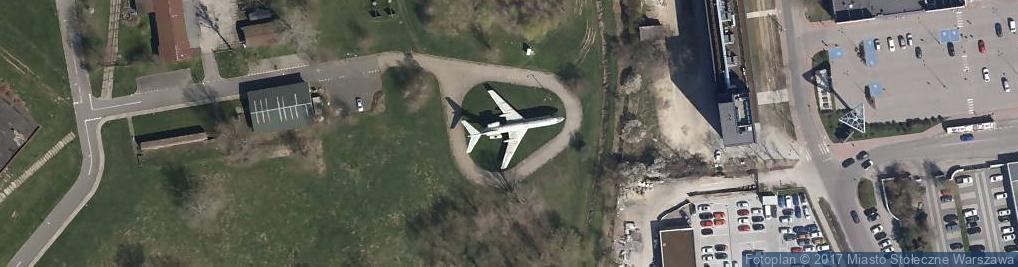 Zdjęcie satelitarne Sirius-Aero Tupolev Tu-134