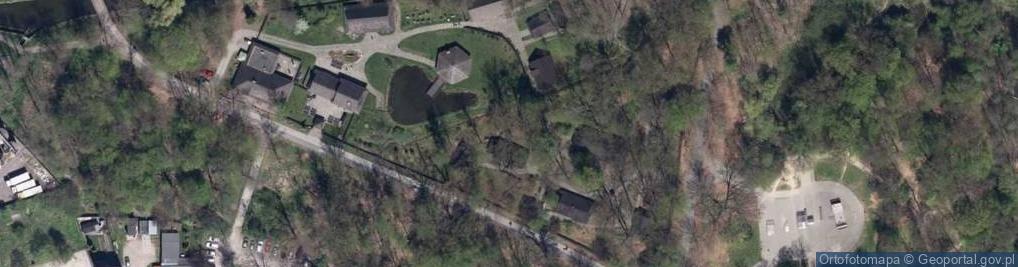 Zdjęcie satelitarne Skansen w Pszczynie