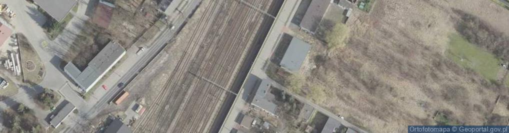 Zdjęcie satelitarne Skany dawnej Dąbrowy Górniczej 087