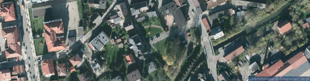 Zdjęcie satelitarne Skoczow Zbor Kosciola Wolnych Chrzescijan Mennicza 16