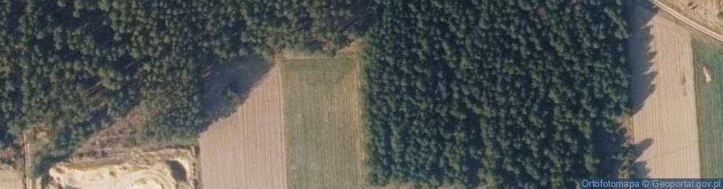 Zdjęcie satelitarne Sobiatyno skrzyżowanie 11.07.2009 p