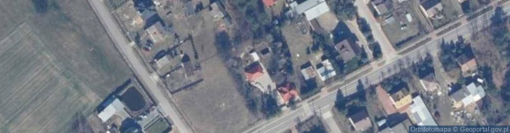 Zdjęcie satelitarne Sobolew nowy kościół