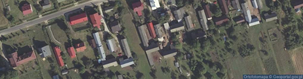 Zdjęcie satelitarne Sochy cmentarz mieszkańców zamordowanych