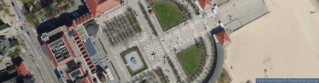Zdjęcie satelitarne Sopot-kurhaus