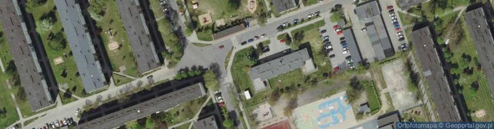 Zdjęcie satelitarne Śrem biblioteka Jeziorany