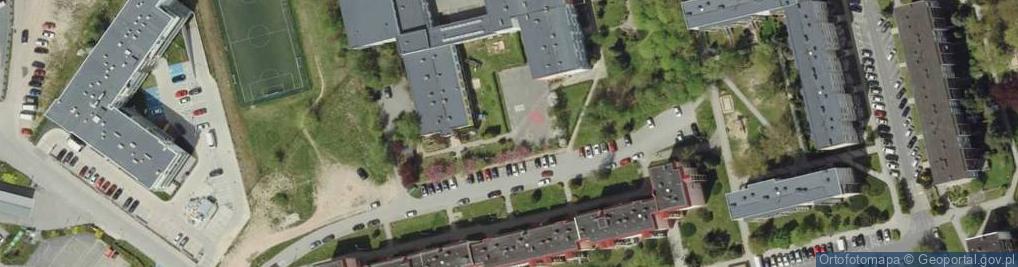 Zdjęcie satelitarne Śrem - szkoła6z2