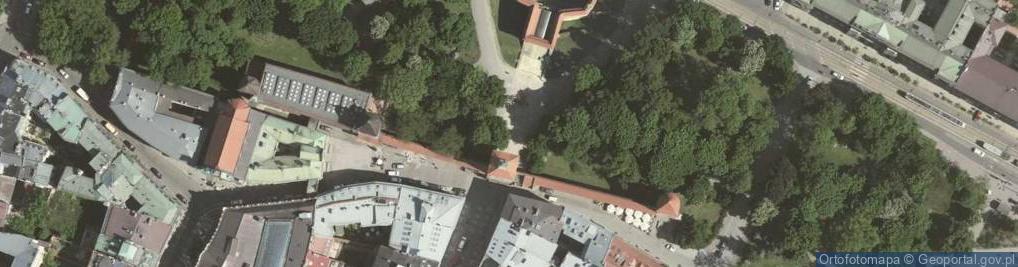 Zdjęcie satelitarne St. Florian's Gate,Old Town, Krakow,Poland