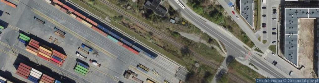 Zdjęcie satelitarne Stacja Gdynia Obłuże1