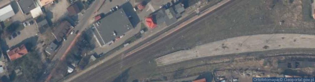 Zdjęcie satelitarne Stacja Kolejowa Nowogard