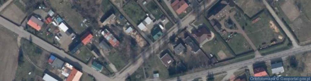 Zdjęcie satelitarne Stacja paliw w Redle