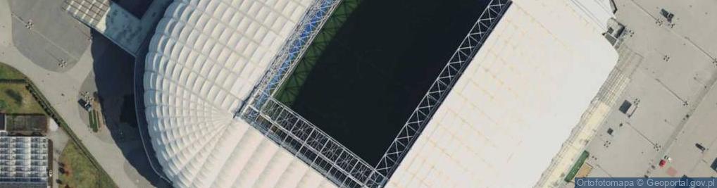 Zdjęcie satelitarne Stadion Lecha Poznan, 2 trybuna