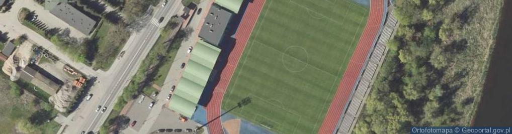 Zdjęcie satelitarne Stadion lomza 13,06,2010