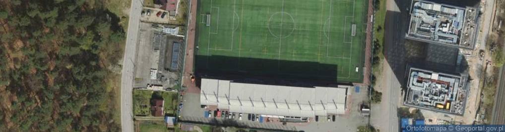 Zdjęcie satelitarne Stadion rugby w Gdyni 02
