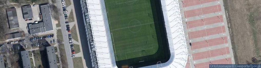 Zdjęcie satelitarne Stadion Widzewa Lodz - Polska