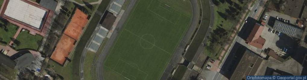Zdjęcie satelitarne StadionZawiercie