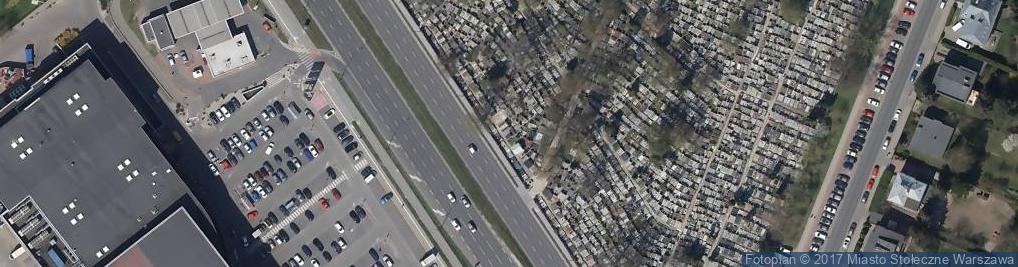 Zdjęcie satelitarne Stanisław Bareja tablica nagrobkowa