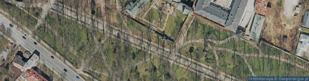 Zdjęcie satelitarne Stare Kielce 01 plotkarka