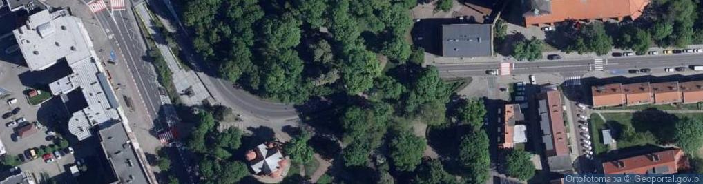 Zdjęcie satelitarne Stargard - Dom Zakonny Towarzystwa Chrystusowego, brama Świętojańska
