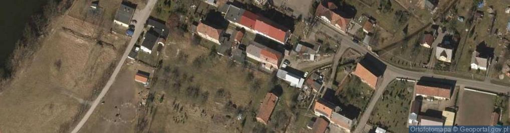 Zdjęcie satelitarne Stary Dwor (pow. Wolowski)-powodz 1997