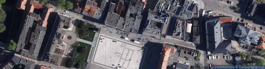 Zdjęcie satelitarne Stary Rynek Bydg kamienica nr 7