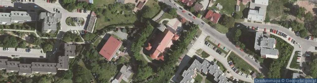 Zdjęcie satelitarne StJude the Apostle Church, 6 Wezyka street,Nowa Huta,Krakow,Poland